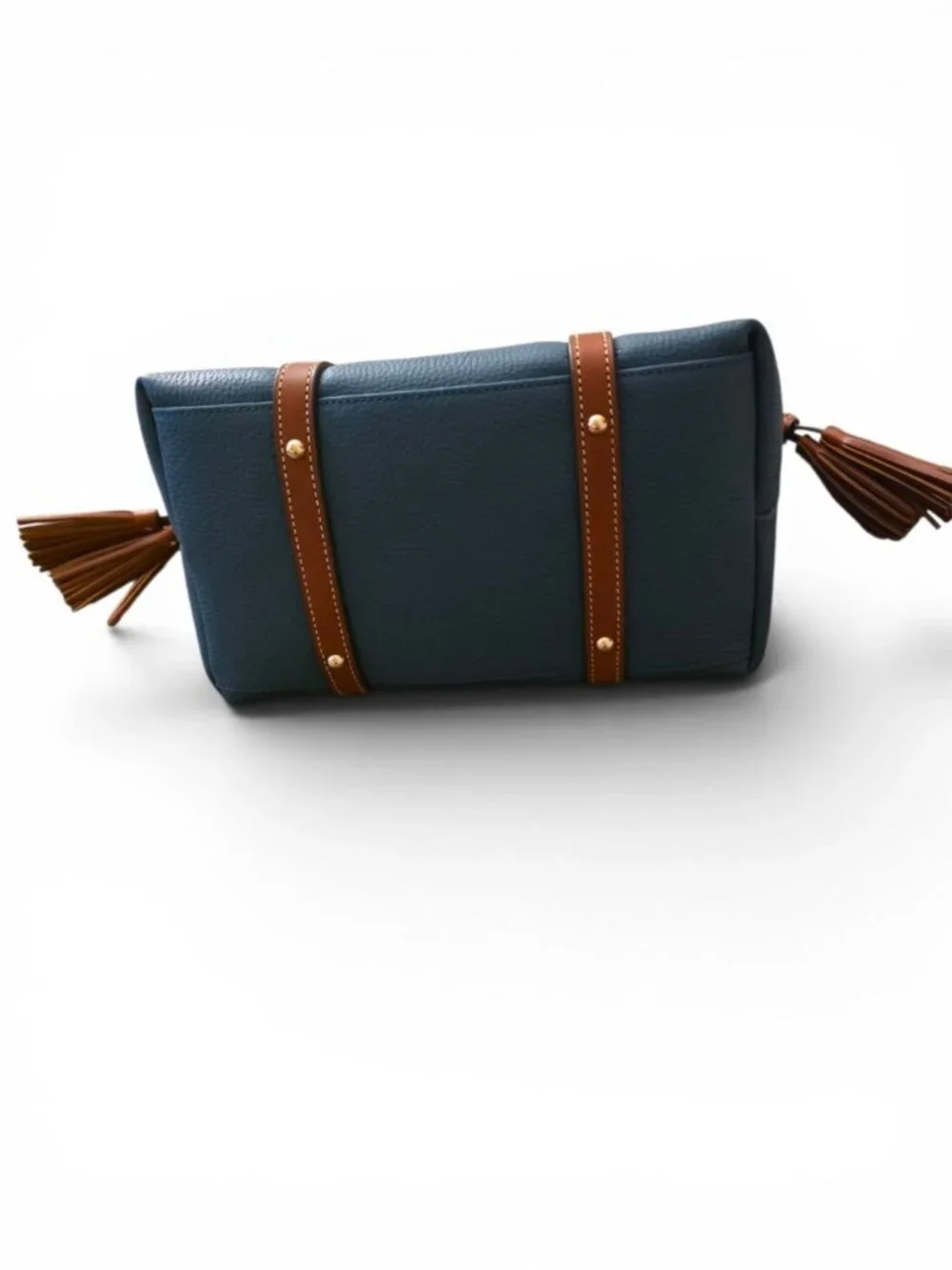 Dooney & Bourke Bristol Satchel Celadon Pebble Leather NWT R2266 Dust Bag